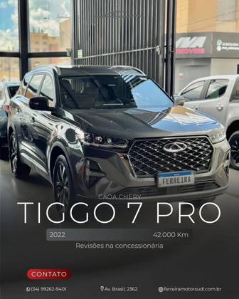 CAOA CHERY TIGGO 7 PRO 1.6 TGDI GASOLINA DCT